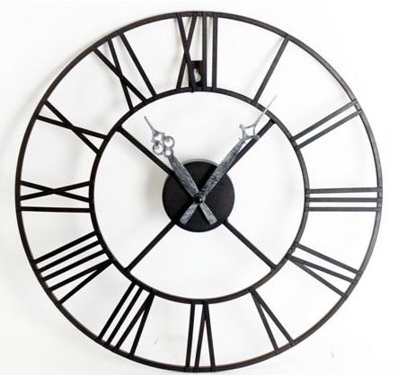 443x418 Laurel Foundry Roman Numeral 40cm Metal Wall Clock Amp Reviews