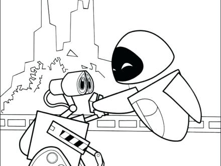 440x330 Mary Poppins Coloring Book As Well As Wall E Coloring Pages 47