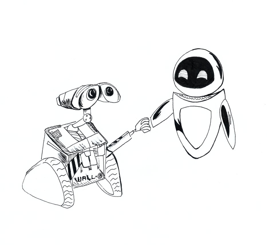 933x856 Wall E X Eve By Hyperspaceoddity