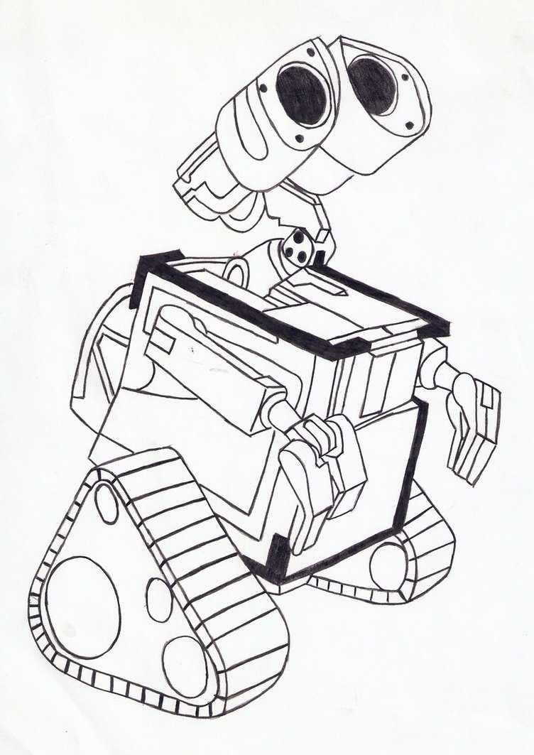 752x1063 Wall E By Pitic21