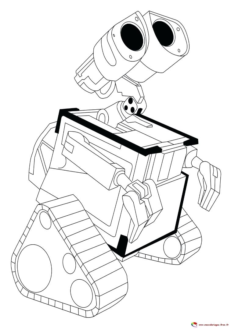 757x1080 Coloring Wall E Coloring Page