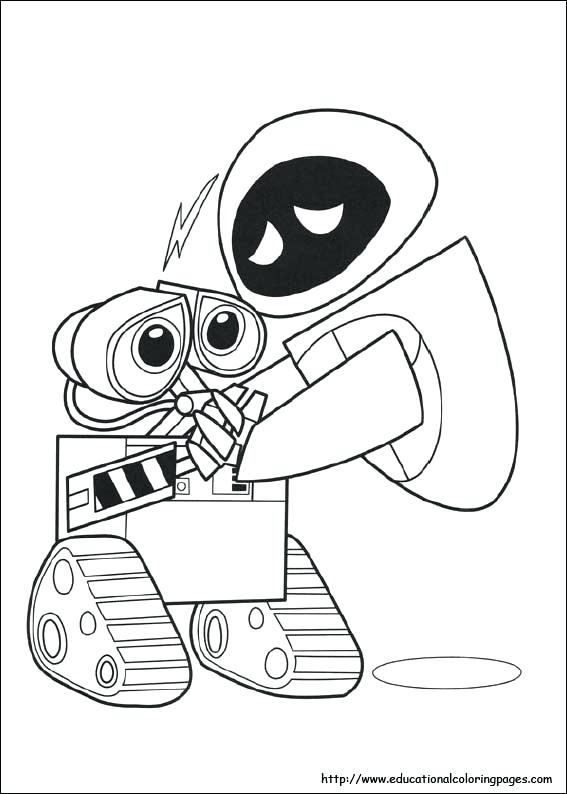 567x794 Captivating Wall E Coloring Pages 16 On Coloring Books With Wall E