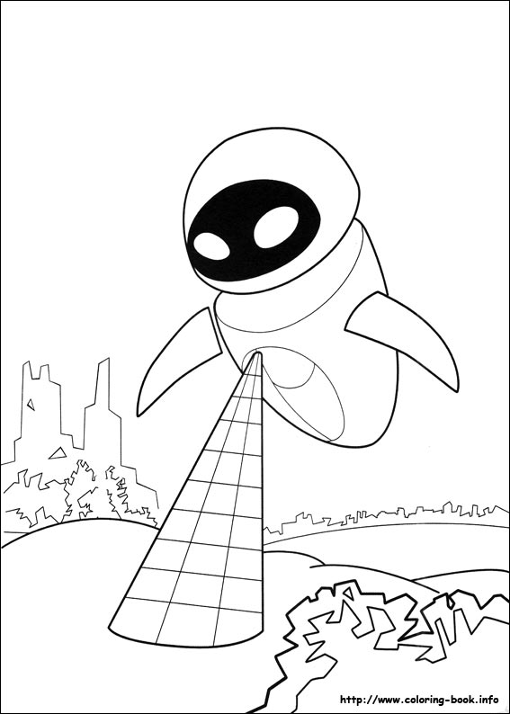 567x794 E Coloring Picture