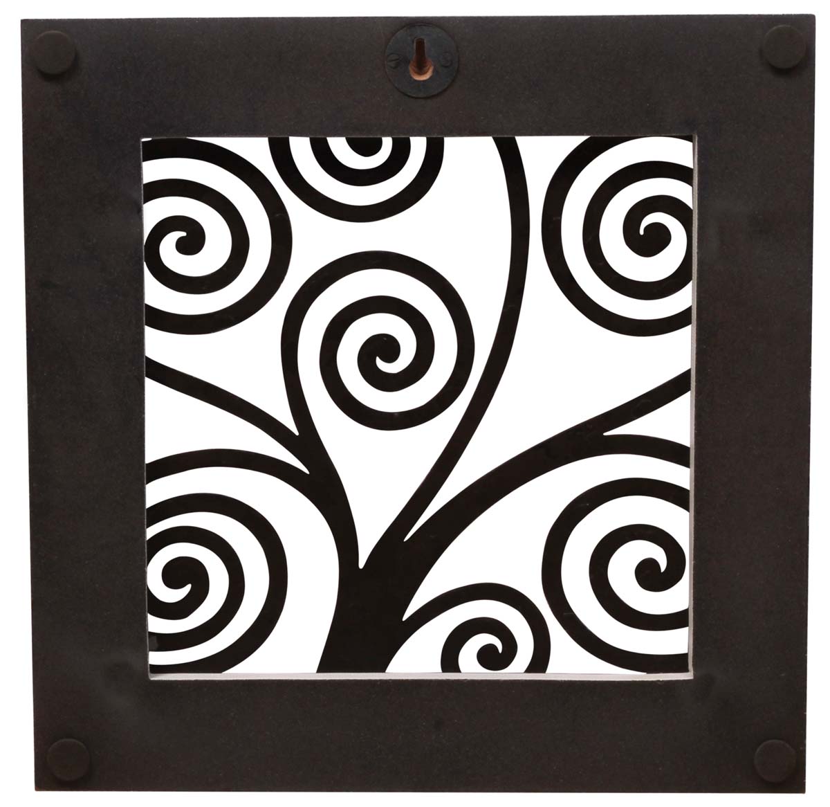 1200x1166 Amp White Wall Hanging Square Shaped Handmade In Mdf Spiral