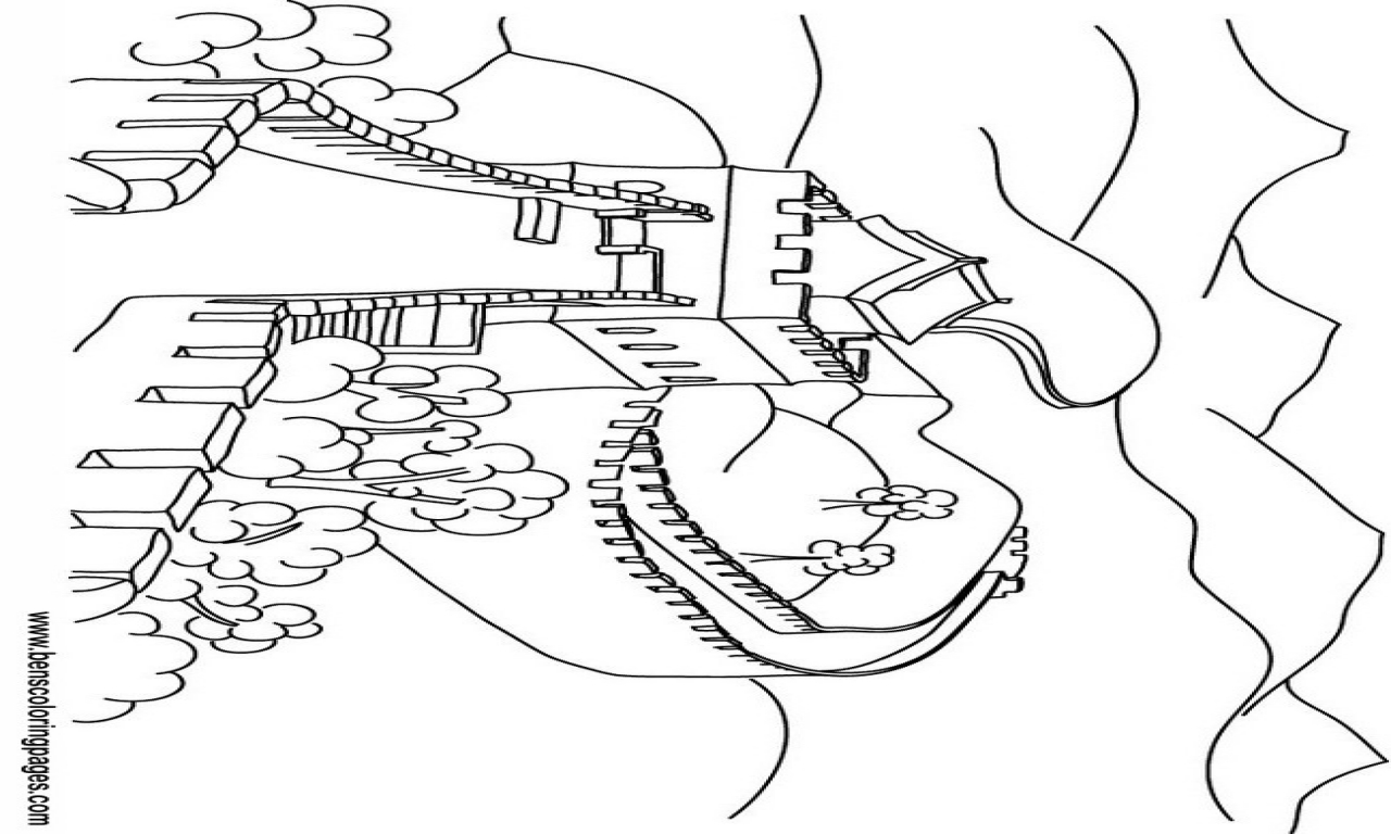 Wall Of China Drawing at GetDrawings | Free download