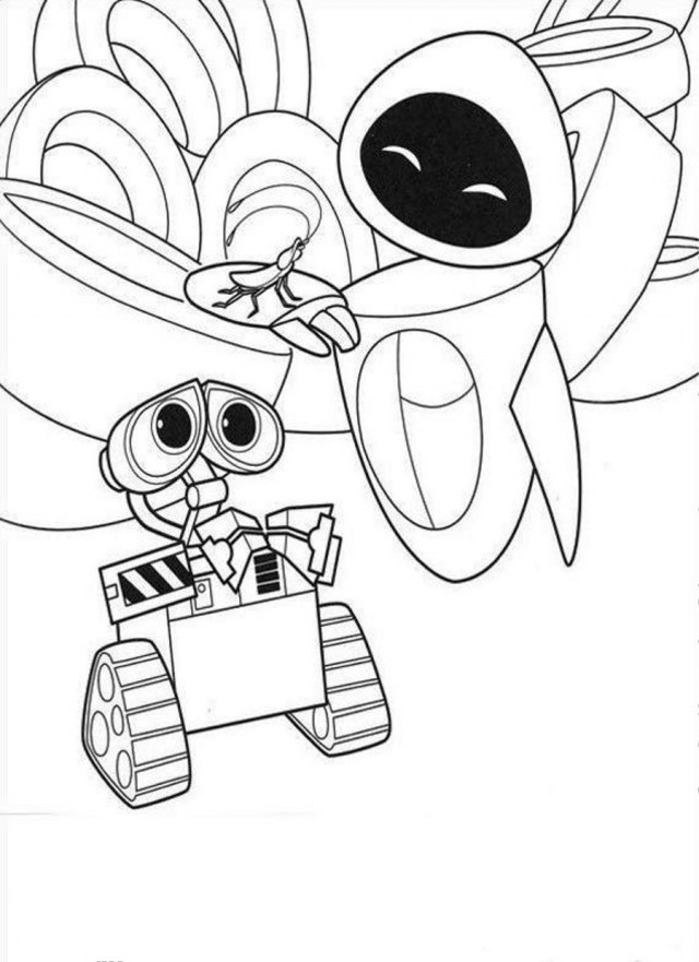 640x881 Wall E Drawing