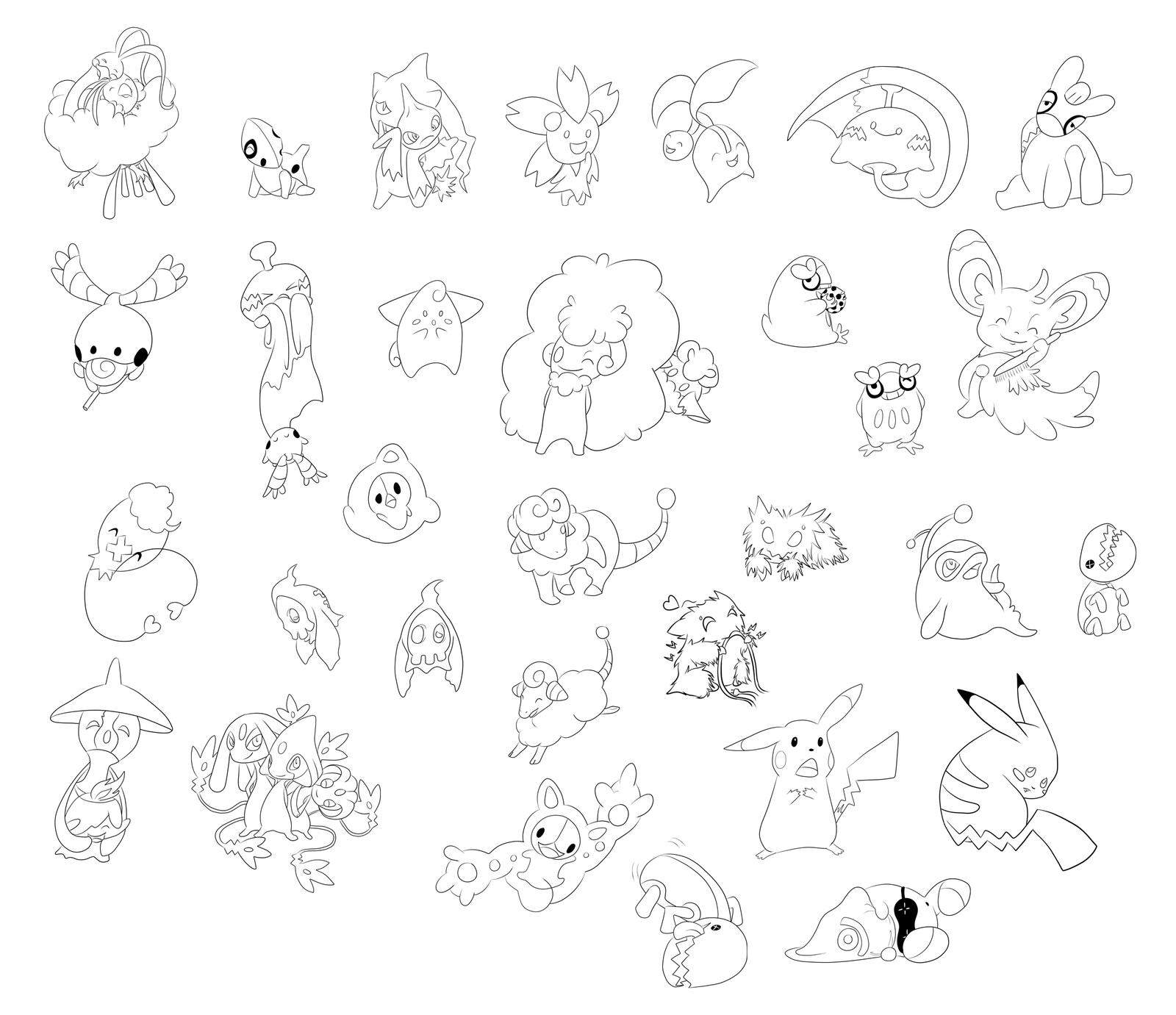 1600x1381 Drawing Ideas Pokemon
