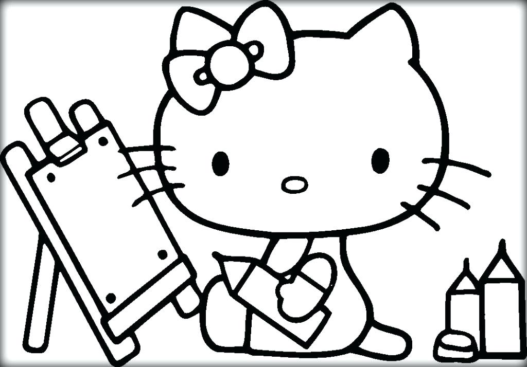 1024x714 Hello Kitty Coloring Book 63 In Addition To Hello Kitty Drawing