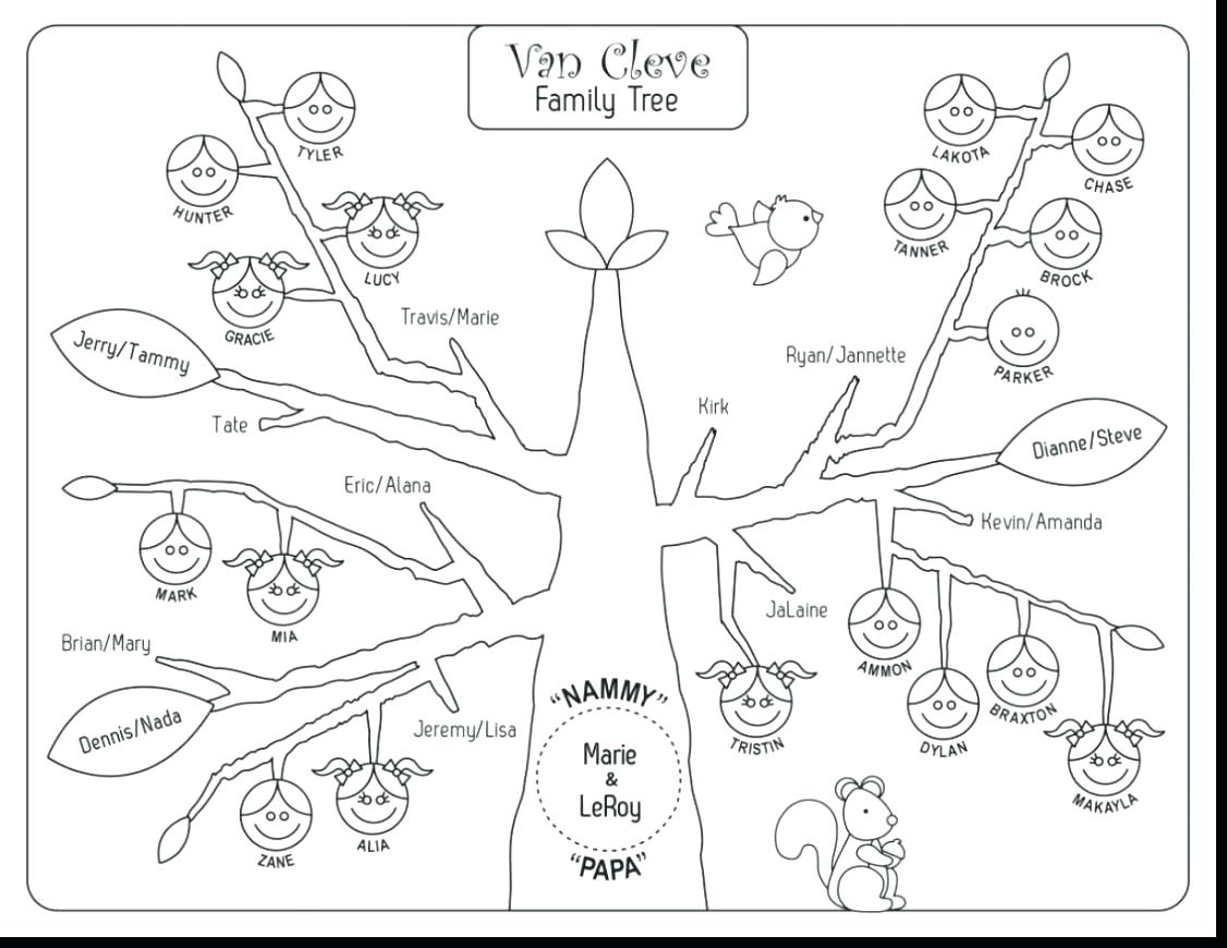1126x870 Coloring Family Tree Coloring Pages Printable Drawing Ideas
