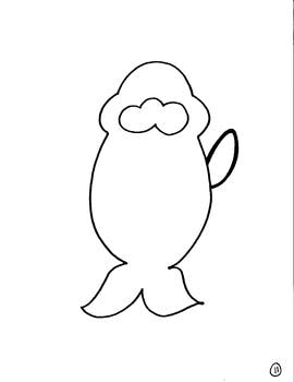 270x350 Walrus Directed Draw By Colorditty Teachers Pay Teachers