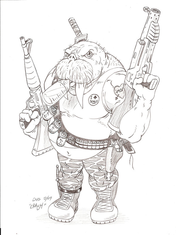 600x800 Battle Walrus By Crash2014