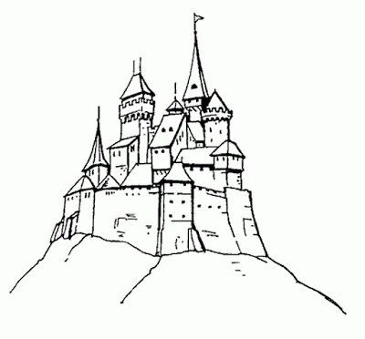 400x372 Disneyland Castle Drawing Clipart Panda