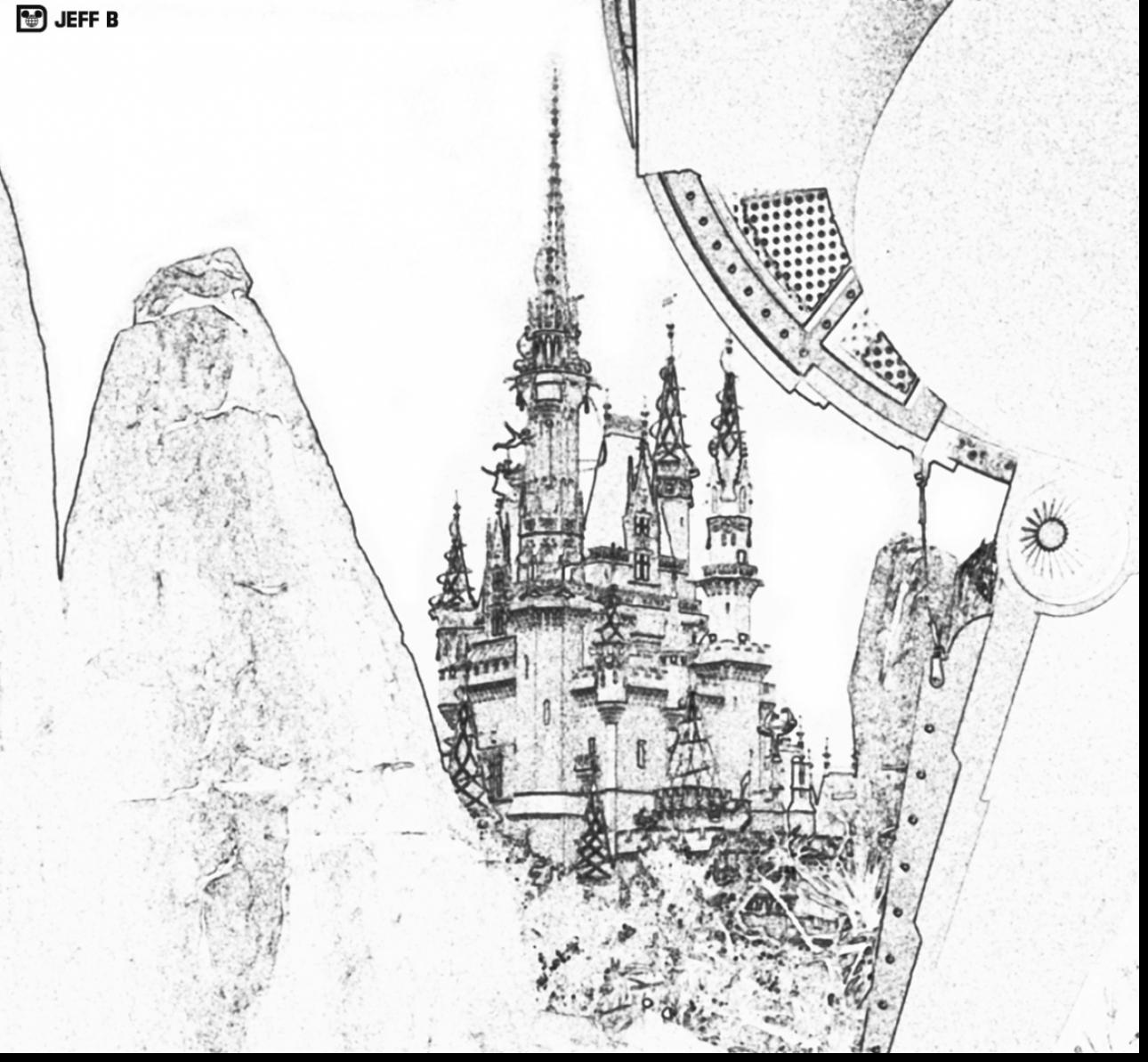 1290x1193 Good Walt Disney World Castle Coloring Pages With Castle Coloring