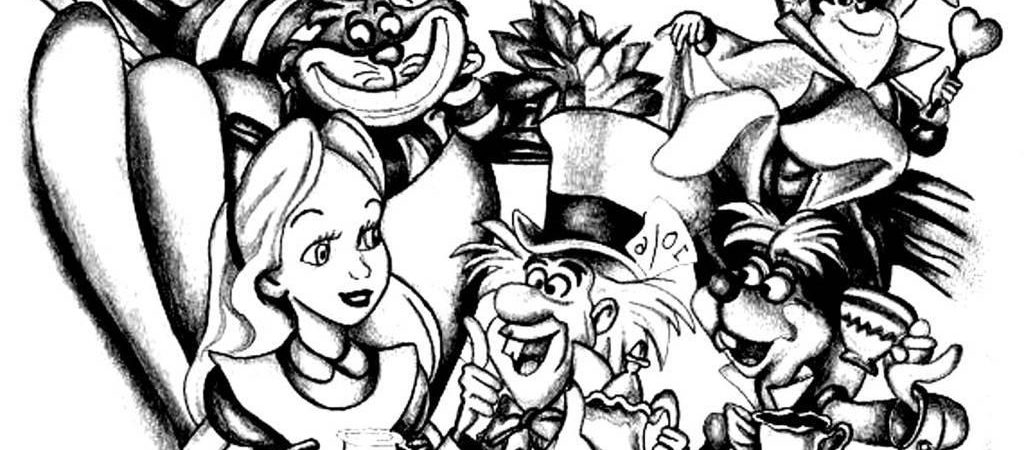 1024x450 Coloring Page For Who Is Jesus Coloring Page Alice In Wonderland