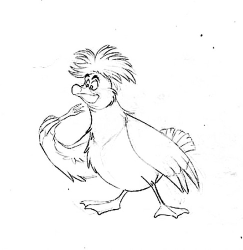 486x500 Walt Disney Sketches Scuttle Walt Disney Characters 27055437 486