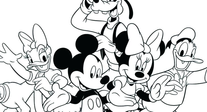 728x393 Disney World Coloring Pages Joandco.co