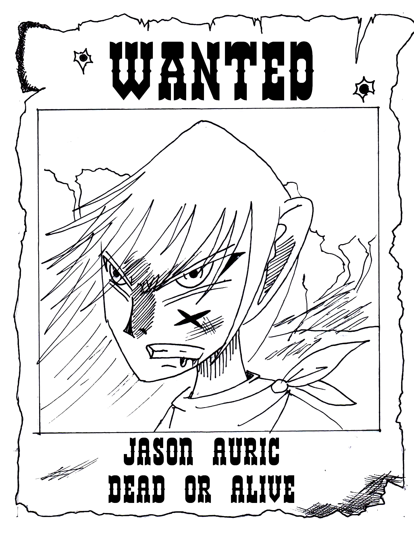 1441x1864 Jason Aurics Wanted Poster 1.2 By Maloney8032