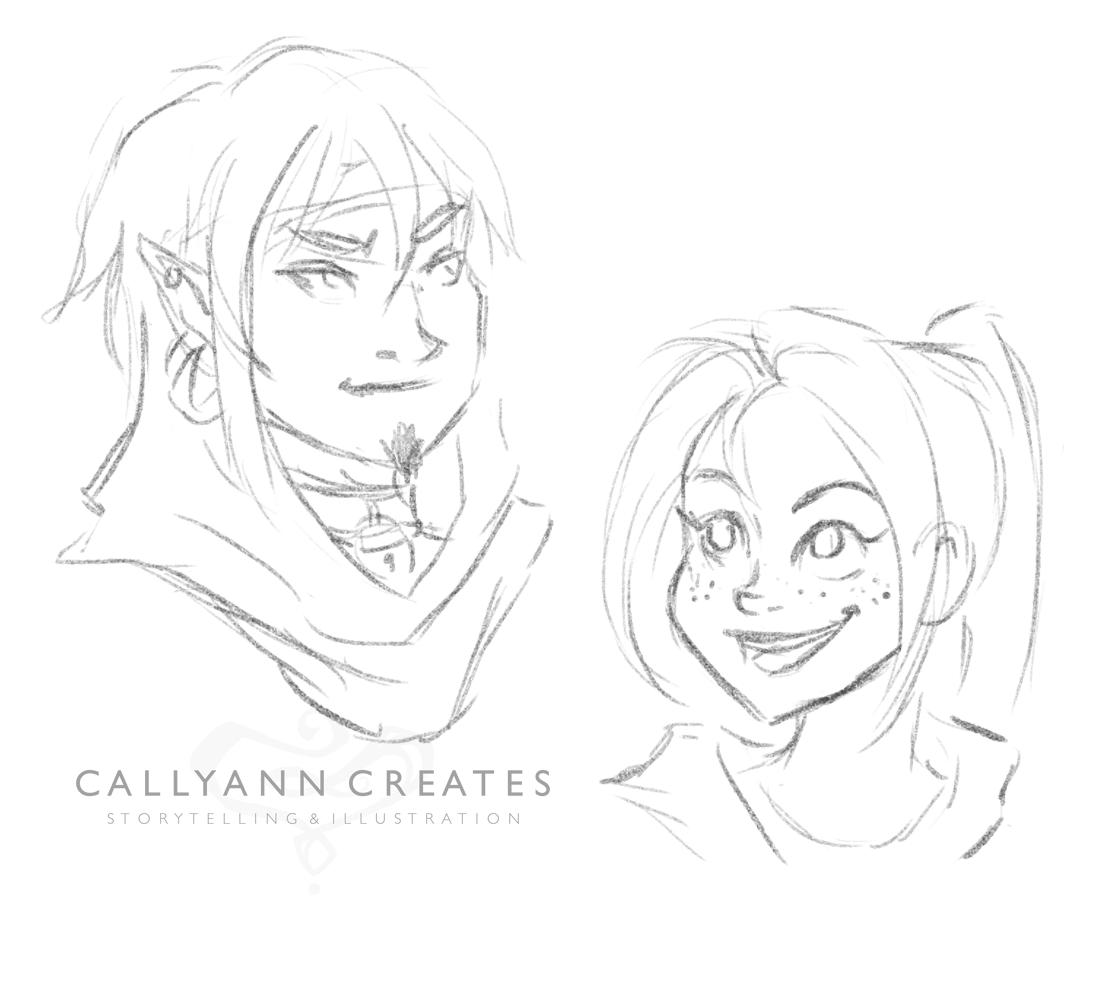 1101x989 Quick Draw Practice! I Wanted To Try Drawing These Two As Fast As