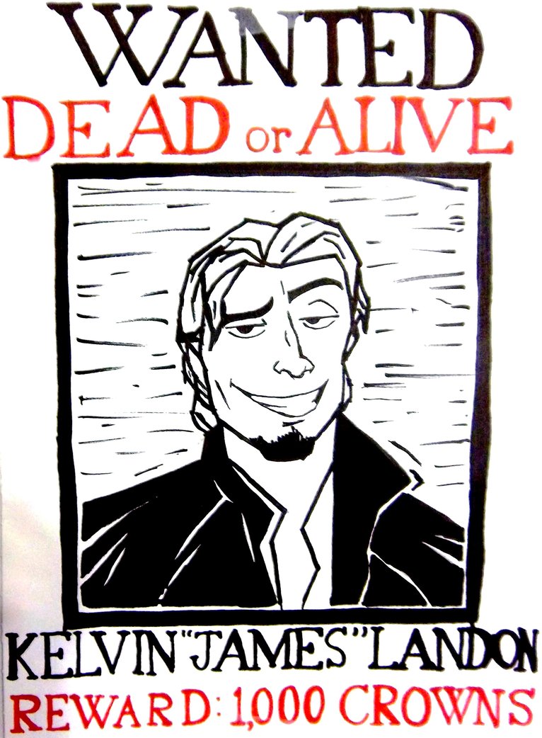 766x1042 My Wanted Poster. By Supajames1