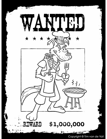 350x453 Big Bad Wolf Poster