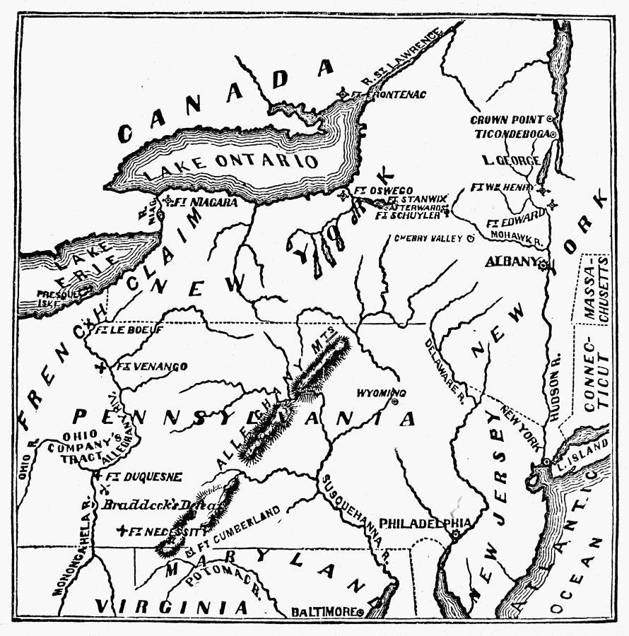 890x900 French Indian War Drawings Fine Art America