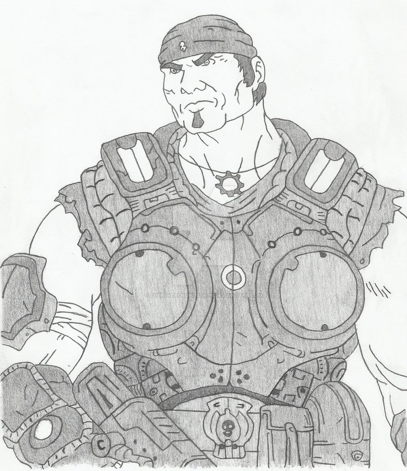 831x961 Marcus Fenix