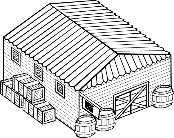 600x476 Warehouse Clip Art