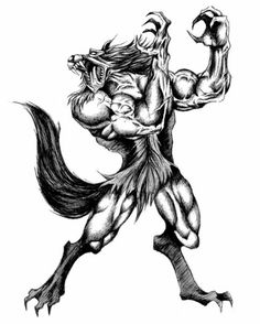 236x294 Werewolf Hunter Animals Coloring Werewolves, Dark