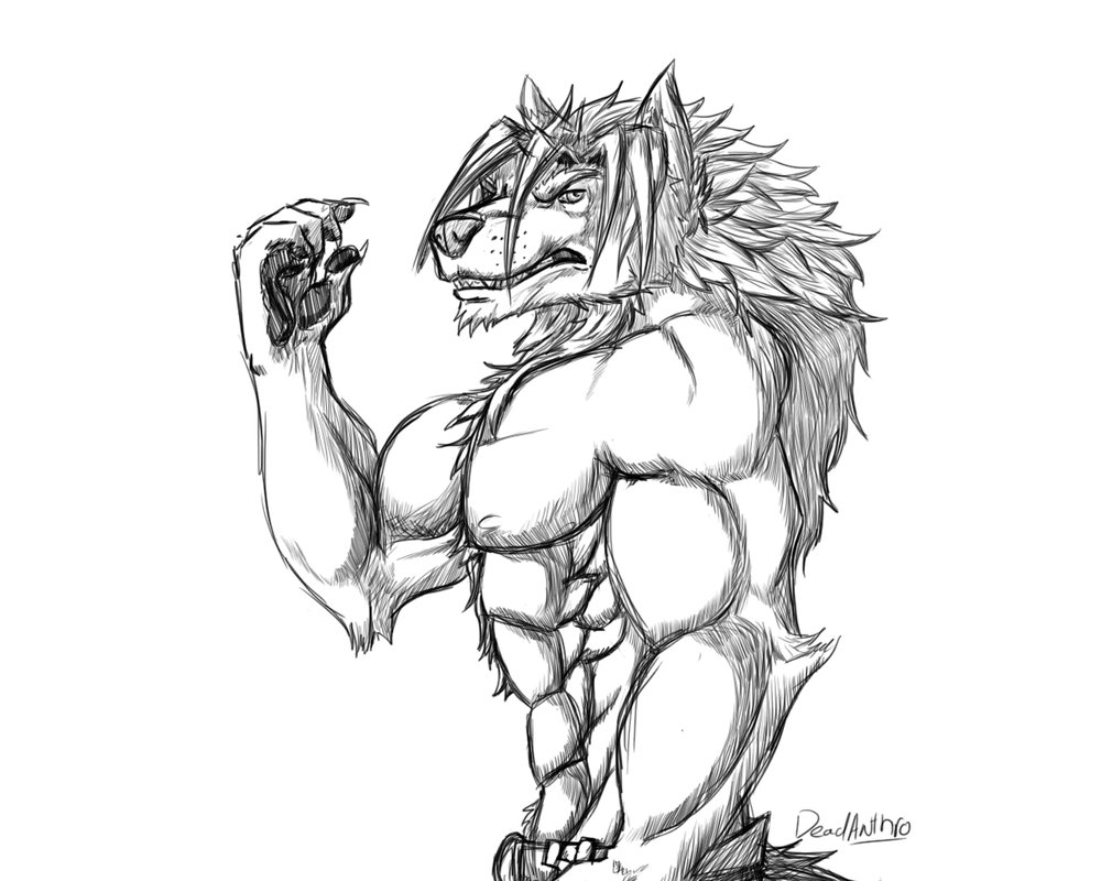 1000x800 Lifestream Bad Werewolf By Deadanthro