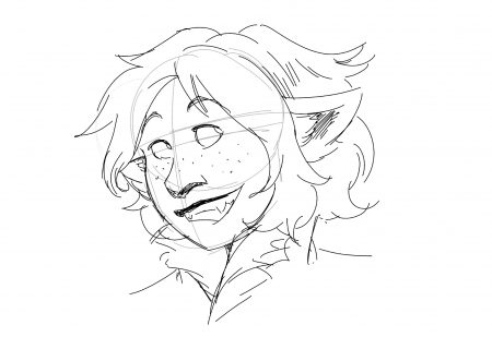 450x309 Warm Up Drawings For February Kel Mcdonald Comics