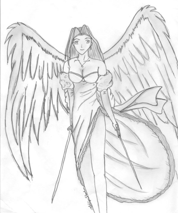 600x720 Warrior Angel By Hisashi1988