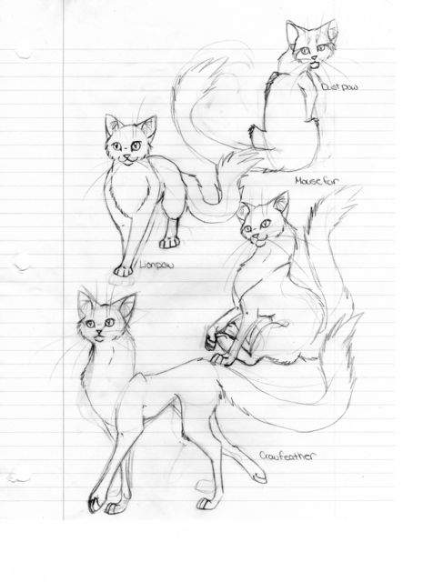 465x640 Warrior Cats 1 By Laz Kat