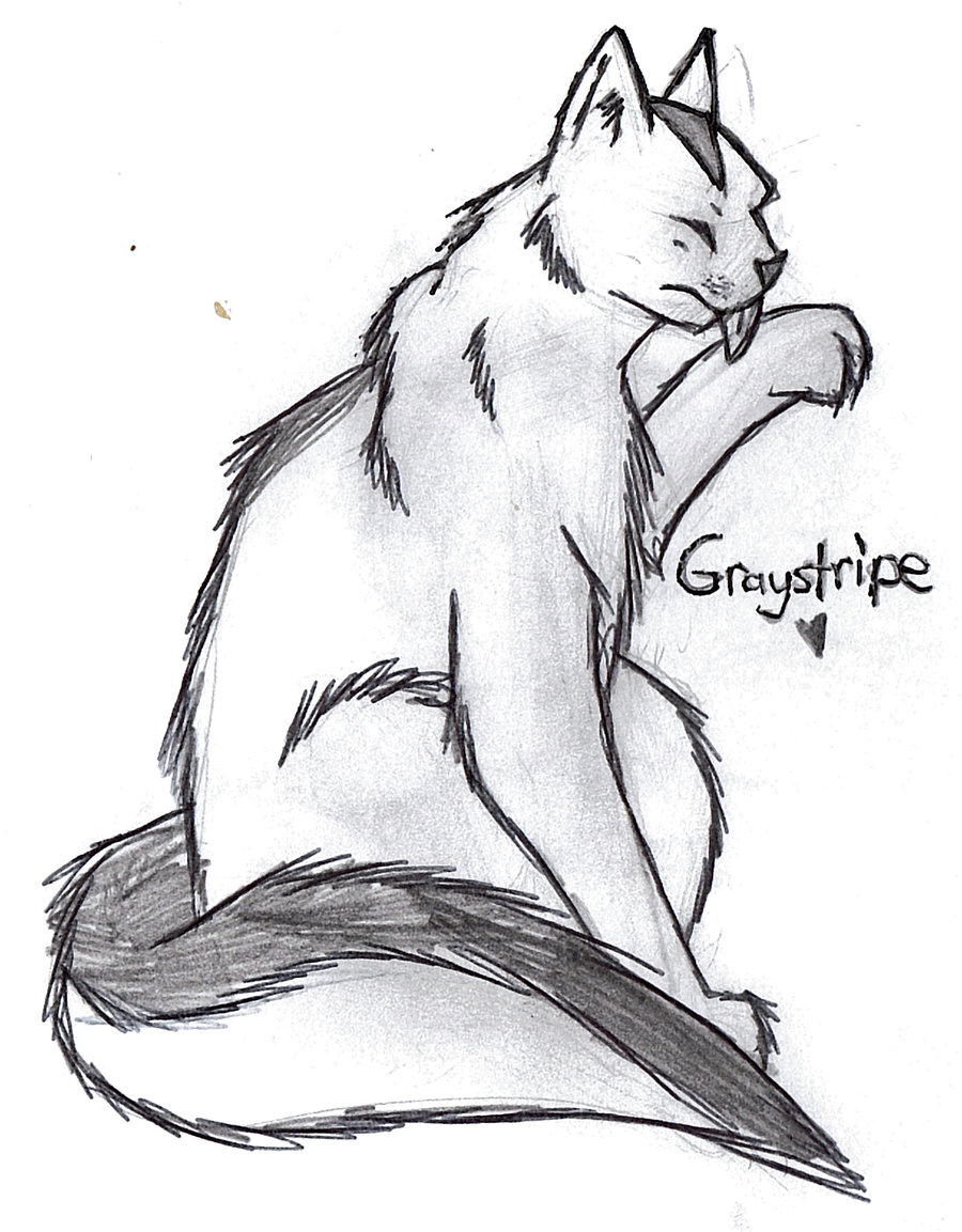 900x1153 Warrior Cats Graystripe By Patchfeather
