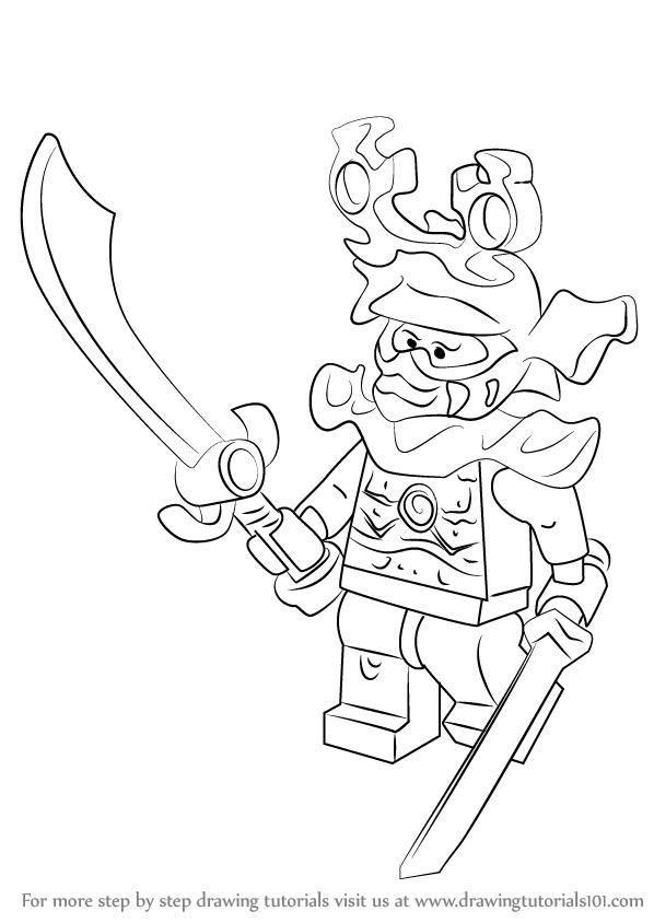 598x844 Learn How To Draw Stone Warrior From Ninjago (Ninjago) Step By
