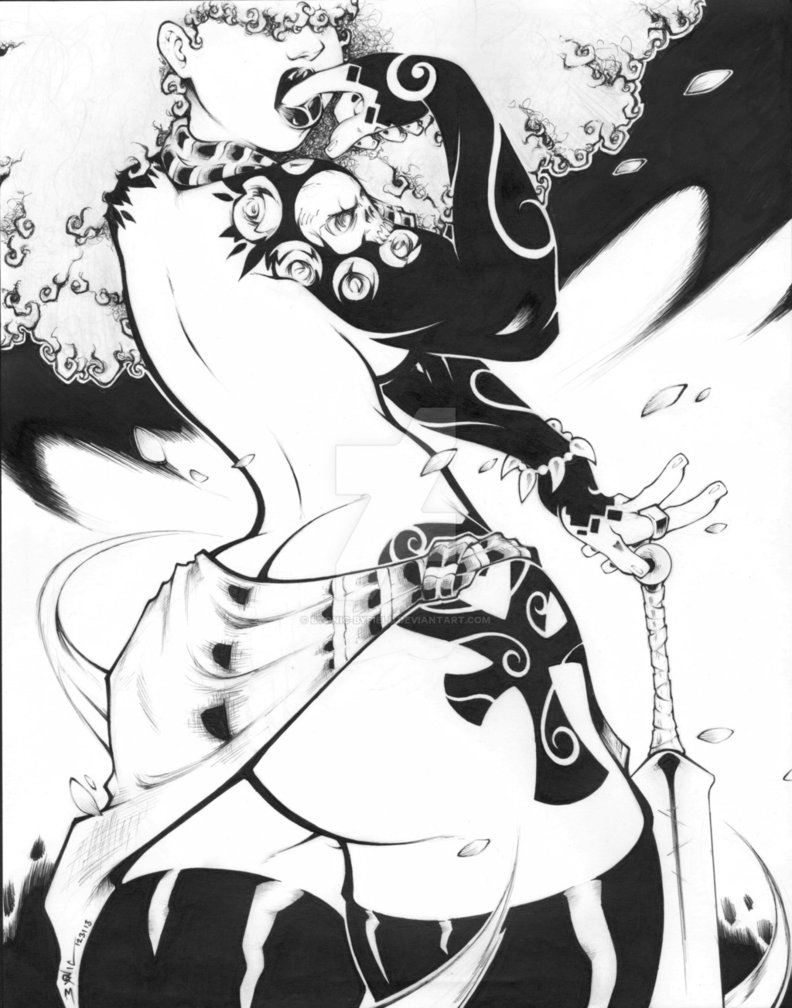 792x1008 Warrior Woman By Byonic Byfield