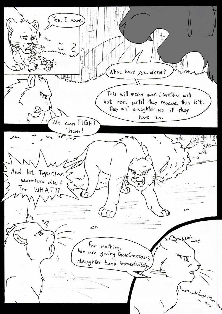751x1064 Warrior Cats Comic P.4 By Cycat