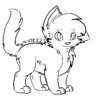 350x350 Warrior Cat Base Cats Favourites By Puppy591
