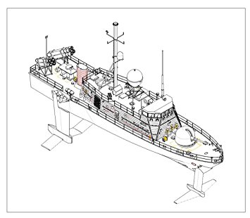 355x310 Hbs82005 1200 Hobby Boss Uss Pegasus Phm 1 [Model