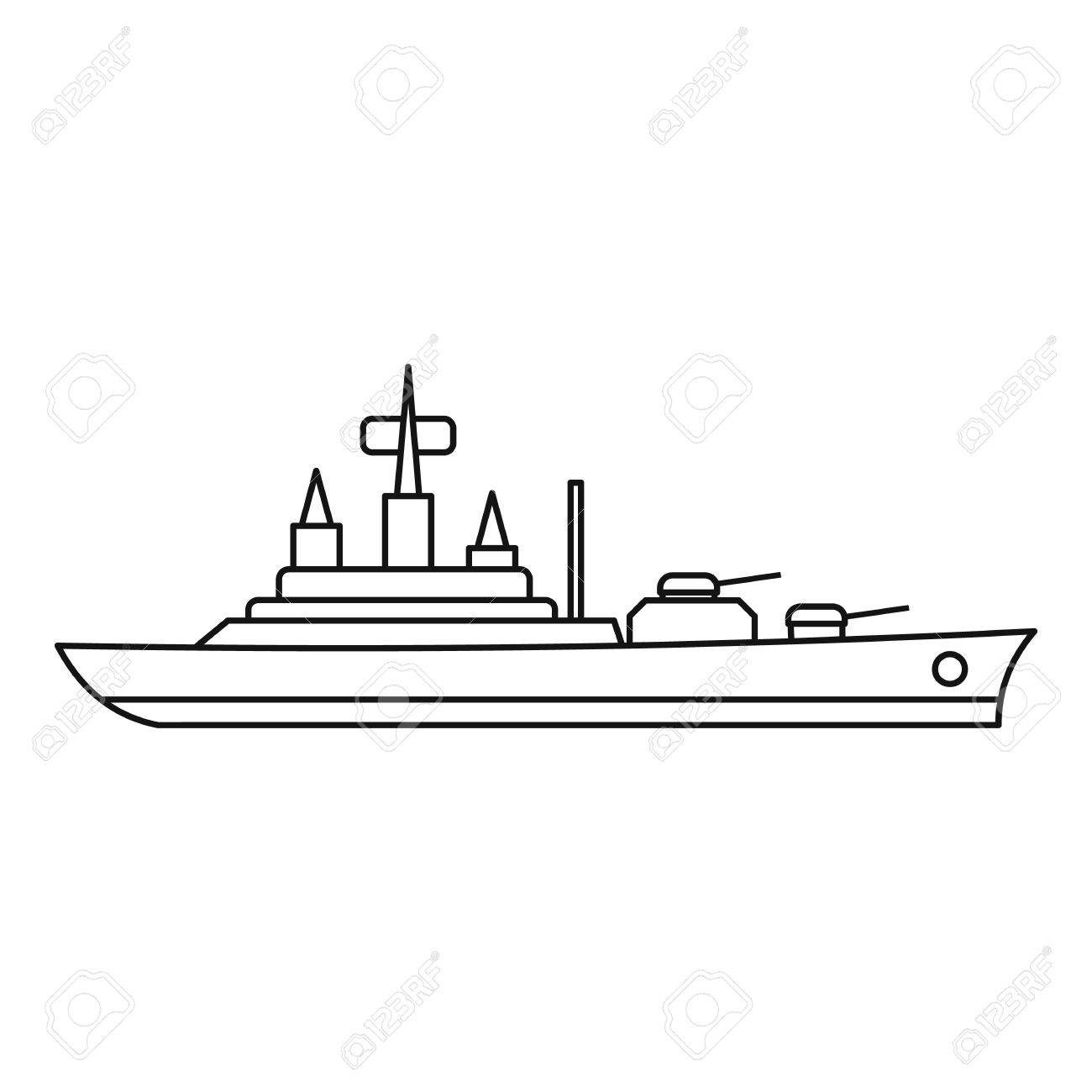 Warship Drawing at GetDrawings | Free download