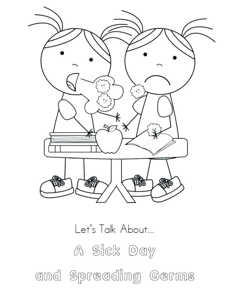 736x954 Washing Hands Coloring Page Coloring Sheets Hygiene On Personal