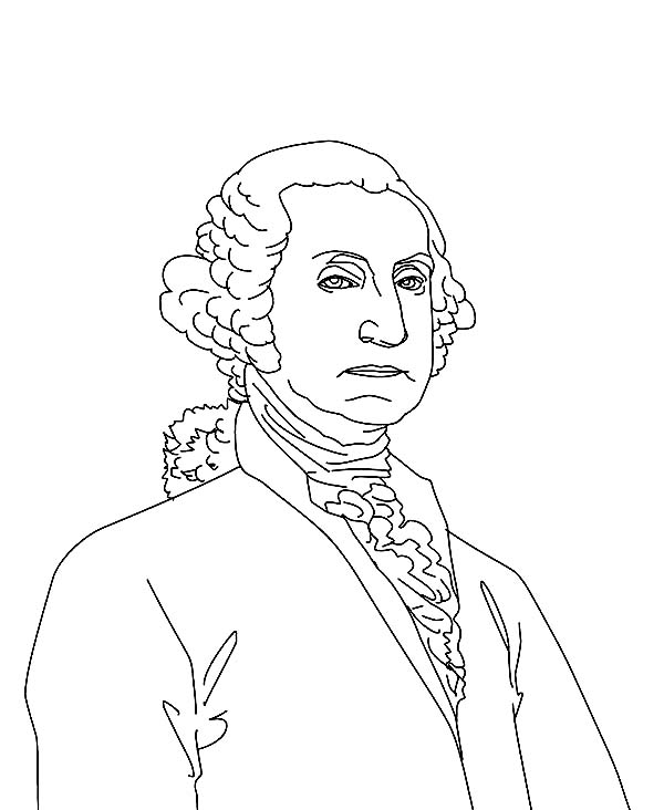 600x732 George Washington Caricature
