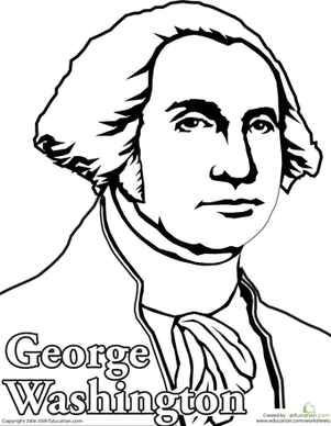 301x388 Color George Washington Worksheet