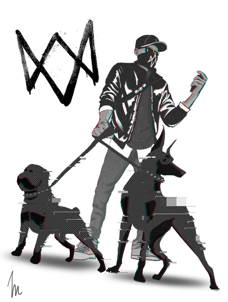 778x1028 Dogs In Watch Dogs 2 By Thesimplylexi