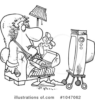 400x420 Boy Watchingn Tv Clipart Black And White