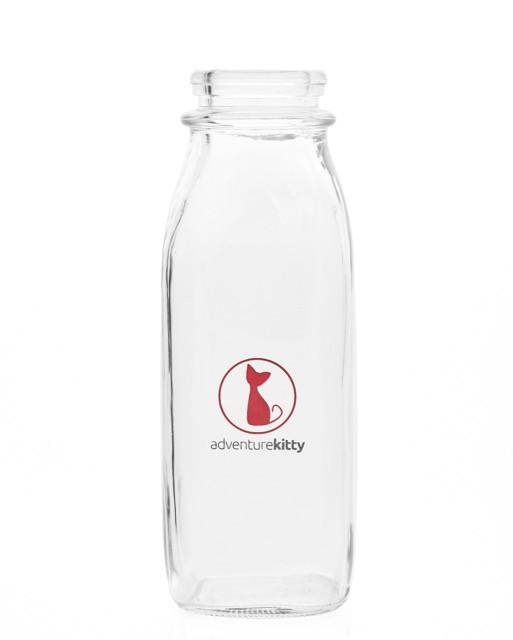 513x640 Vintage Style Glass Water Bottle