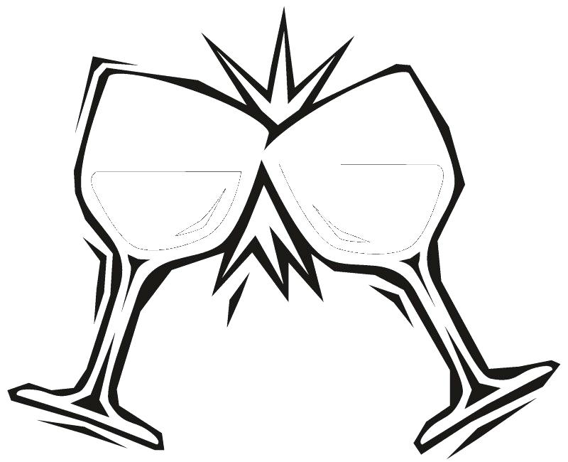800x650 Water Bottle Coloring Page Pair Of Wine Glasses More Coloring