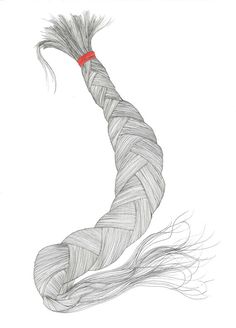 236x328 Watercolor Pencil Drawing Print All The Broken Pieces By Leannvc