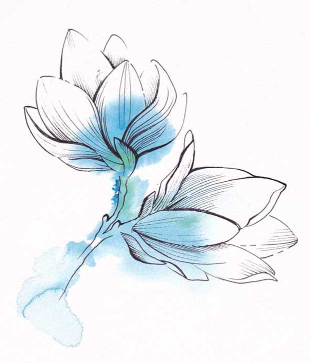 620x725 Awesome Watercolor Tattoos By Julia Rehme Just Tattoos