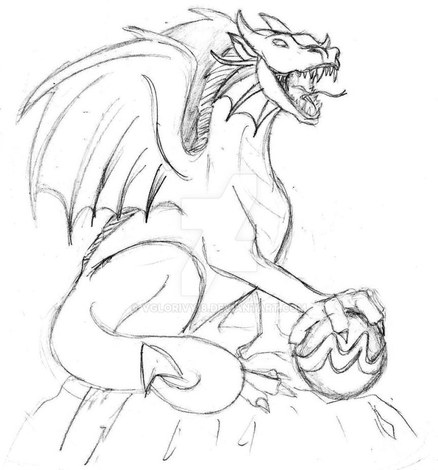 863x926 Water Dragon