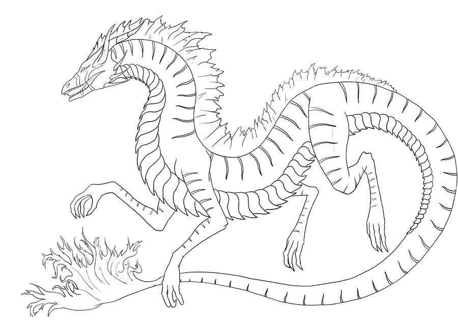 900x645 Water Dragon By Beast3